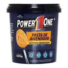 Pasta De Amendoim Tradicional Integral 500g Power 1 One Foto mini 1