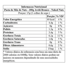 Pasta De Mix De Nuts - 300g Avelã Branco - Naked Nuts Foto mini  2