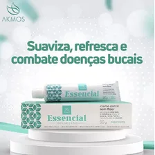 Pasta Dental 100% Vegano Sem Flúor Melaleuca E Aloe Vera 90g Foto mini 4