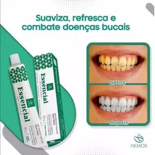Pasta Dental 100% Vegano Sem Flúor Melaleuca E Aloe Vera 90g Foto mini  3