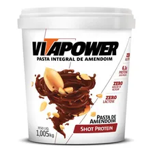 Pasta Integral De Amendoim Cacau Protein 450g Vitapower Foto mini 1