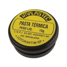 Pasta Térmica Branca Implastec Pote 15g Foto  mini 1