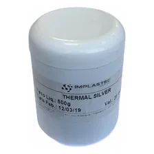 Pasta Térmica Com Prata 500g Thermal Silver Implastec Foto  mini 1