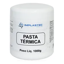 Pasta Térmica De Silicone Branca Implastec Pote 1kg Foto  mini 1