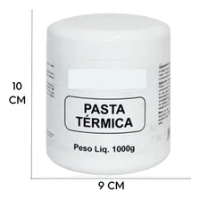 Pasta Térmica De Silicone Branca Implastec Pote 1kg Foto mini  2