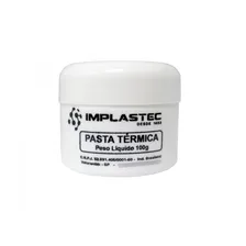Pasta Térmica Implastec 100g Cor Branco Foto mini 2