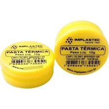 Pasta Térmica Implastec 15 Gramas Tubo PAPT1530CX Foto mini  3