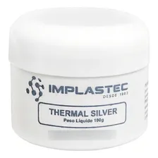 Pasta Térmica Implastec - Thermal Silver - Pote 100g Foto  mini 1