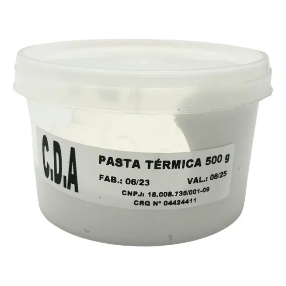 Pasta Térmica Pote 500g Cda P/ Processador Chip Led E Cpu Foto 1