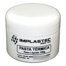 Pasta Térmica Prata Thermal Silver Implastec 100g Excelente Foto mini 1