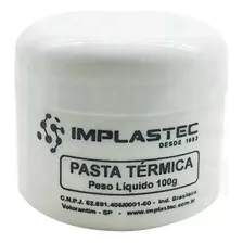 Pasta Térmica Prata Thermal Silver Implastec 100g Excelente Foto mini 2