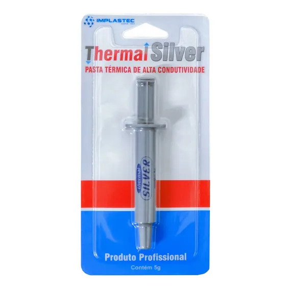 Pasta Térmica Thermal Silver Prata Pc Processador Bga 5g Foto 1