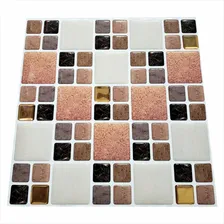 Pastilha Adesiva Resinada Kipastilha Cod Pk1275 Cor Bege Branco Foto mini 1