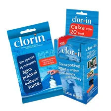 Pastilha Purificadora Clorin Água Suja Cantil Kit C/30 Un Cor Branco Foto mini 1