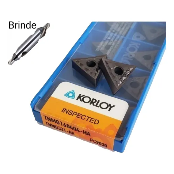 Pastilha Tnmg 160404 Pc9030 Inserto Videa Korloy Foto 1