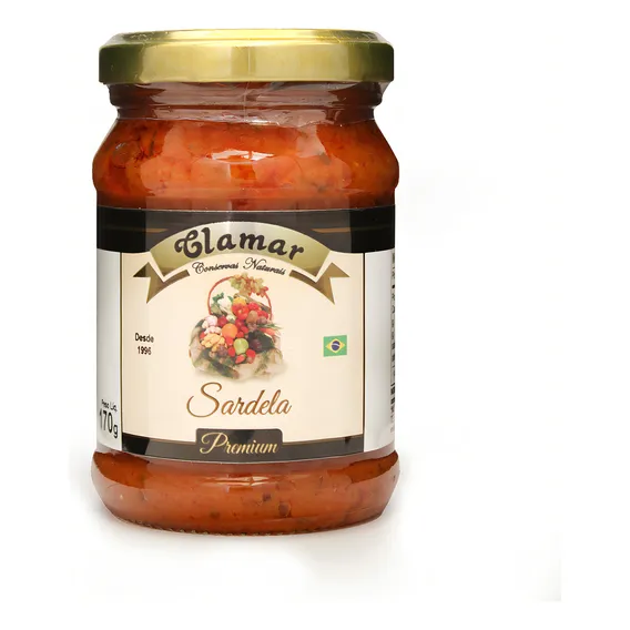 Patê De Sardela Clamar Com 170g E 100% Natural Top!!! Foto 1