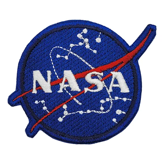 Patch Aplique Bordado Nasa Termocolante 6x5cm Foto 1