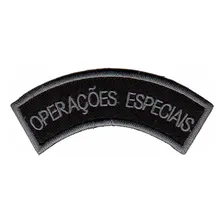 Patch Bordado - Airsoft Tarja Operações Especiais Pl60236 Foto mini 1