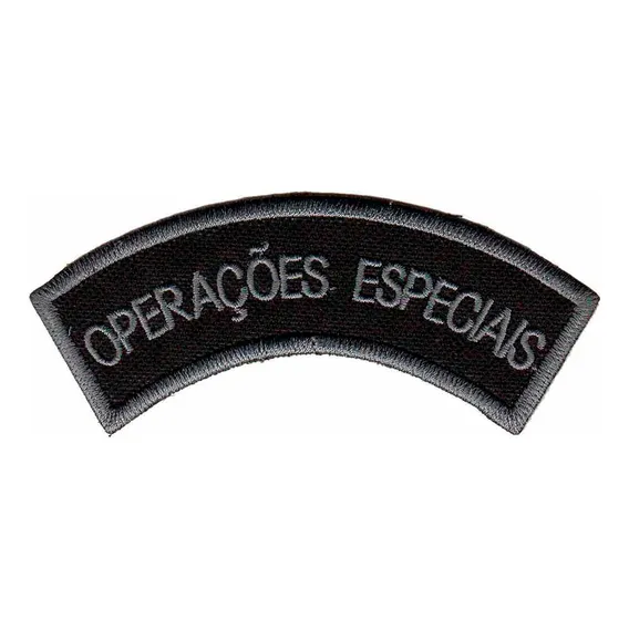 Patch Bordado - Airsoft Tarja Operações Especiais Pl60236 Foto 1