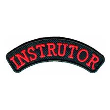 Patch Bordado - Tarja Instrutor Dv80038-04p Foto mini 1