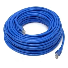 Patch Cord Cabo De Rede Utp Rj45 Cat5e 10 Metros Azul Foto mini 4