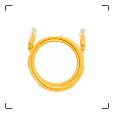 Patch Cord Cat5e 1,5m Amarelo 100% Cobre Foto mini  3