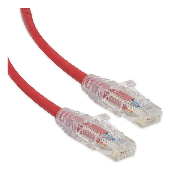 Patch Cord Cat5e - 1,5m- Vermelho - - 35103302 Furukawa Foto 1