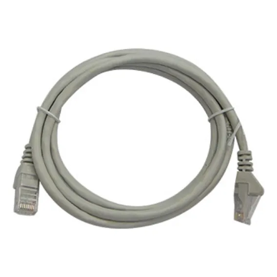 Patch Cord Cat6 0,5mt 26awg (cinza) - Kit 2 Unv Foto 1
