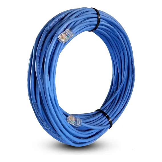 Patch Cord Cat6 10 Metros Giga Lan 100% Cobre Foto 1