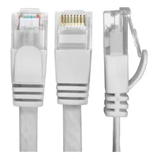 Patch Cord Flexível Cabo Flat Rj45 Giga Lan Cat6 1m Cinza Foto mini 2
