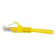 Patch Cord Flexível Rj45 Cat6 Cabo Utp Flexível 2,5m Amarelo Foto mini 4
