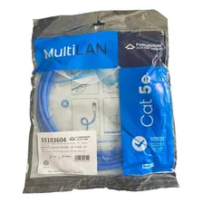 Patch Cord Furukawa Multilan Cat5e 2,5mt Azul 35103604 Foto  mini 1