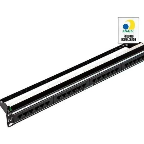 Patch Panel 24 Portas  Nexans Foto 1