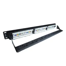Patch Panel 24 Portas Cat5e Multilan Furukawa Foto mini  3