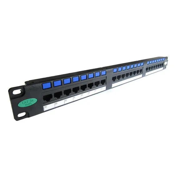 Patch Panel 24 Portas Cat5e Multilan Furukawa Foto 1