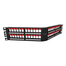 Patch Panel 48 Portas Angular Descarregado 2u Furukawa Foto  mini 1