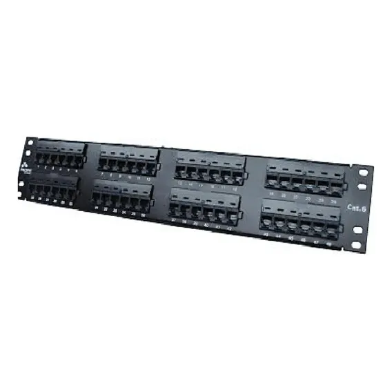 Patch Panel 48 Portas Cat6 Pacific Network Foto 1