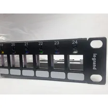 Patch Panel Com Guia Traseiro Metalico Linkeo A Equipar Foto mini 2