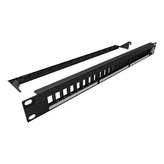 Patch Panel Descarregado 24 Portas Cat6 /cat5e Rj45 C/ Foto 1