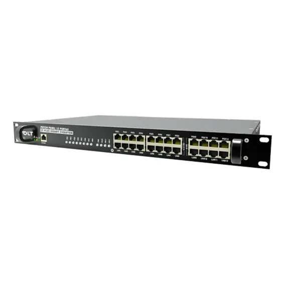 Patch Panel Evolution 12 Portas 3t Plus Giga Ethernet Volt Foto 1