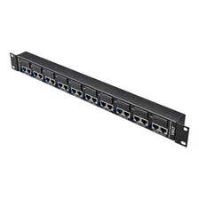 Patch Panel Fast Volt Evolution Poe 10 Portas Snmp Foto mini  2