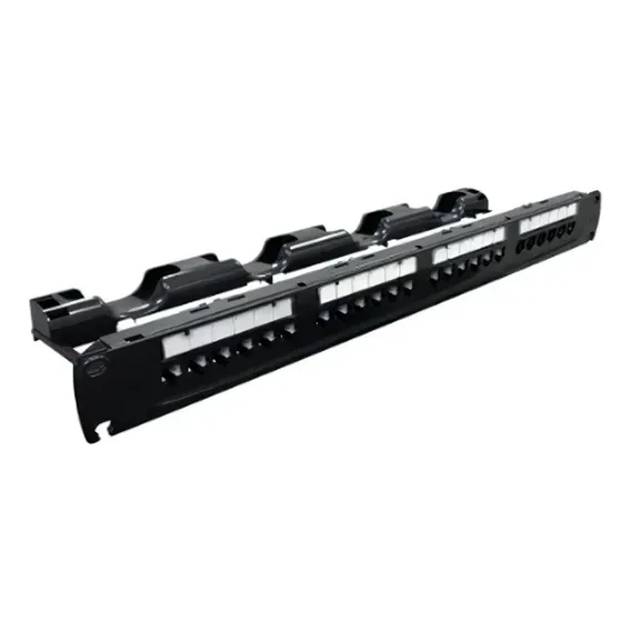 Patch Panel Furukawa Cat5e 24 Portas Modular 35030005 Foto 1