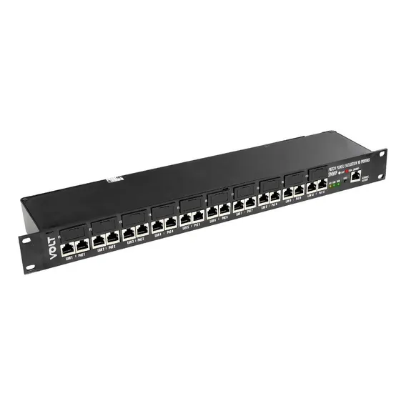Patch Panel Giga Volt Evolution Poe 10 Portas Snmp Foto 1
