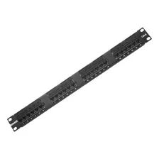 Patch Panel Universal 24 Portas Cat6 Hikari Rack 19 Polegada Foto mini 1