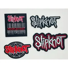 Patchs Bordados Termocolantes Slipknot 4 Unidades Bordadas Foto mini 1