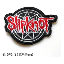 Patchs Bordados Termocolantes Slipknot 4 Unidades Bordadas Foto mini 4