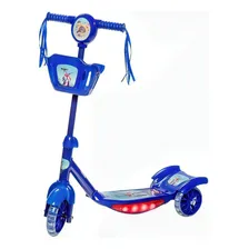Patinete 3 Rodas Infantil Musical Com Luzes E Cesta Nbkids Foto mini 1
