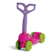 Patinete Calesita Mini Scooty Girl rosa e violeta Foto mini  3
