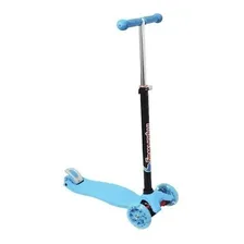 Patinete Criança 3 Rodas Masculino Feminino Azul Bw012 Foto mini 3