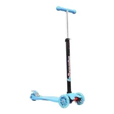 Patinete Criança 3 Rodas Masculino Feminino Azul Bw012 Foto mini 4